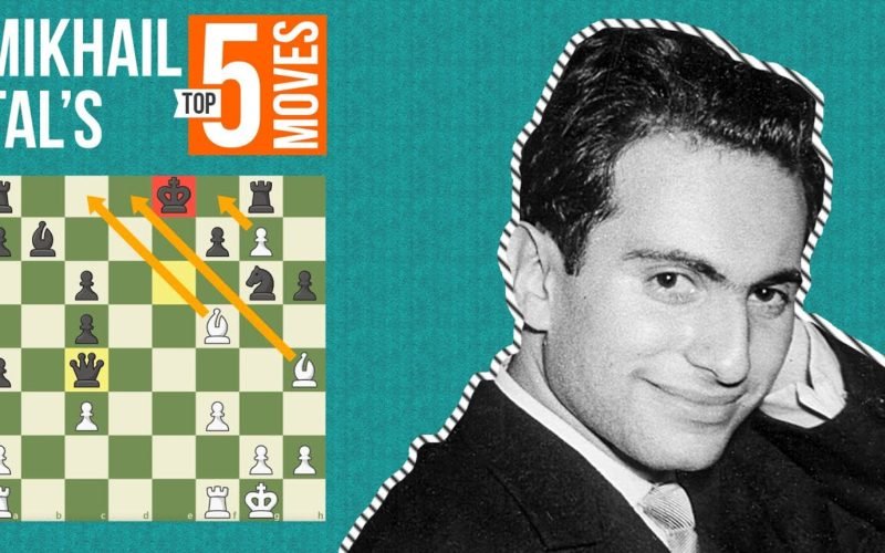 Mikhail Tal's Top 5 Most Brilliant Moves - ChessTerra.com