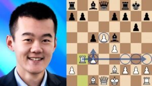 Ding Liren Destroys Ni Hua’s Grunfeld
