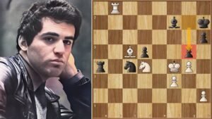 Former vs Future World Champion || Kasparov vs Petrosian || Niksic (1983)