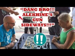 New Russian Hustler Pulls Out Sideways Alekhine Gun On Shark! Russian Simon vs Jeff The Shark