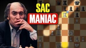 Tal’s BRUTAL Double Rook Sacrifice to Destroy Karpov