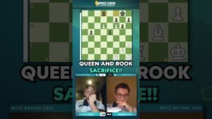 Magnus SACRIFICES His QUEEN(2 TIMES) and ROOK!! | Magnus Carlsen vs. Fabiano Caruana