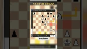 Gukesh’s Amazing Hold Against Fabi! #chess #chessstrategy