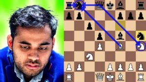 Arjun Erigaisi’s QGD Nearly Knocks Out Wei Yi