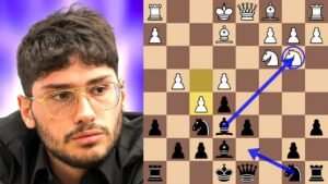 Firouzja Punishes McShane’s Big Blunder in the Najdorf