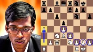 Praggnanandhaa’s 99% Accuracy Positional QGD Punishes Opponent