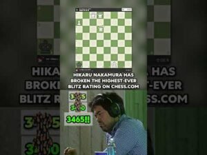 HIKARU Breaks the Chess.com BLITZ RECORD!!-🤯