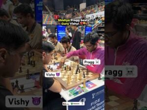 Praggnandhaa Beats Viswanathan Anand Chess Game
