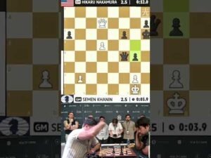Semen Khanen Couldn't Hold On vs Hikaru at Naroditsky Memorial