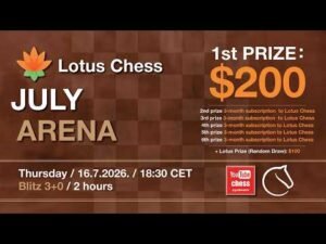 Lotus Chess July Arena – lichess.org