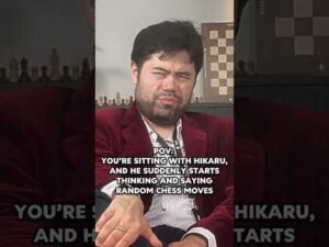 You’re CHILLING with Hikaru But He is PLAYING CHESS in His Head 😅