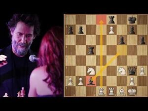 5 Years After Emailing Keanu Reeves, Bianca Mitchell-Avila Faces Him At Chess!