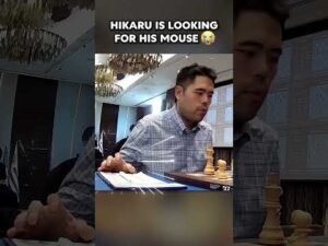 Hikaru Keeps Looking For His MOUSE At The Chess Board 😂