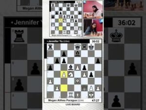 C4 on the BOARD!! | #chess #chesstactics #USChessChamp