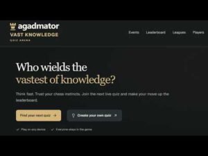 Inaugural agadmator Quiz Arena – vastknowledge.org