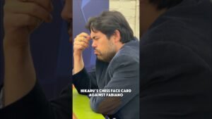 Hikaru’s Chess Face Card vs. Fabiano #ClutchChess