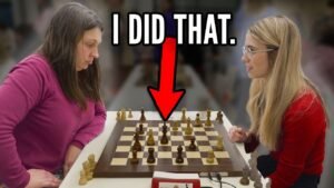 I Forced Her King to the CENTER.