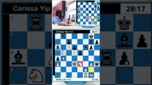 Troubles for Alice | #chess #chesstactics #USChessChamps